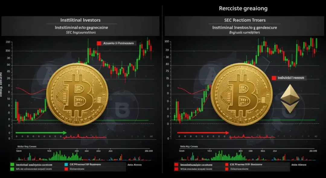 Reacciones del mercado cripto a anuncios de la SEC: inversores y fluctuaciones