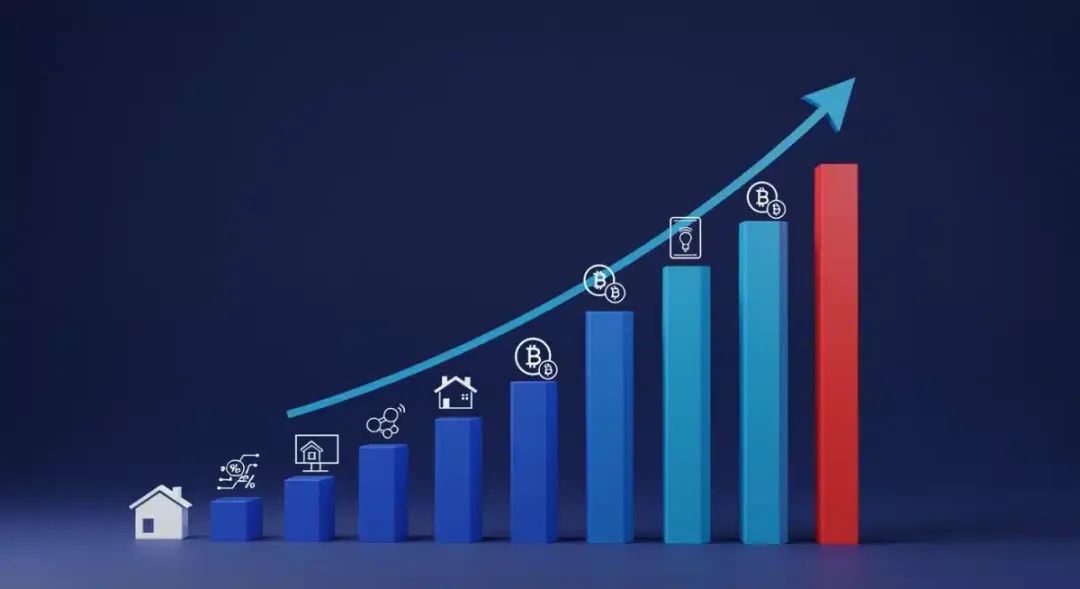Proyección de transacciones inmobiliarias con criptomonedas en EE. UU.