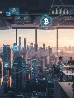 Futuro del empleo en Web3 en EE. UU. con profesionales innovando en tecnología blockchain.