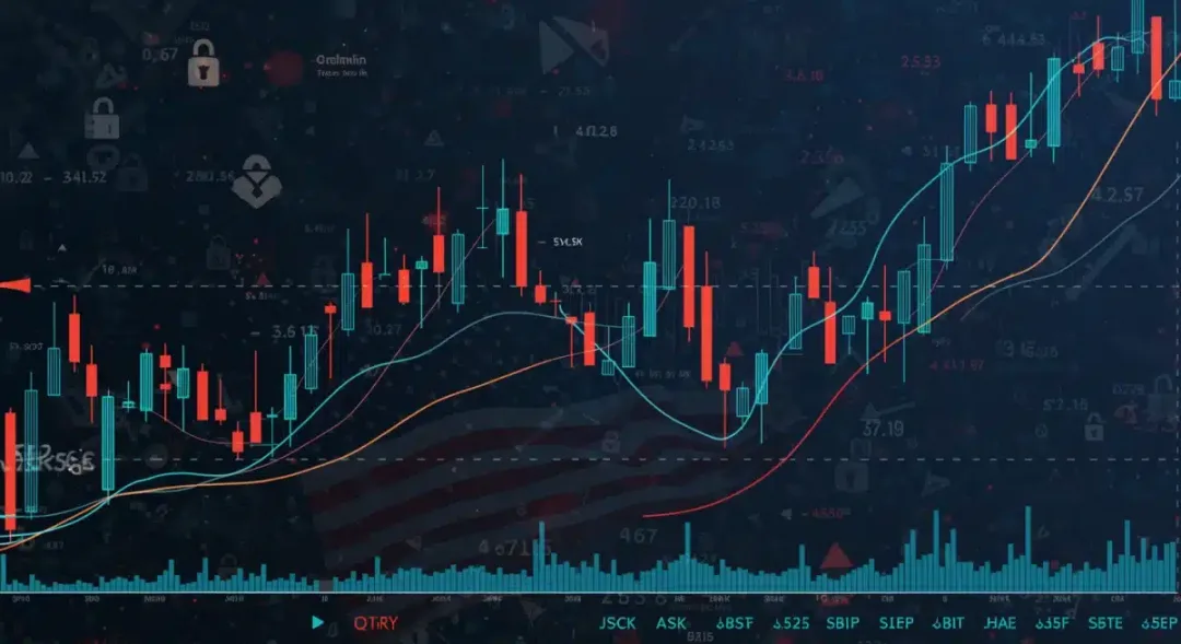 Gráfico de profundidad de mercado mostrando órdenes de compra y venta en un exchange de criptomonedas.