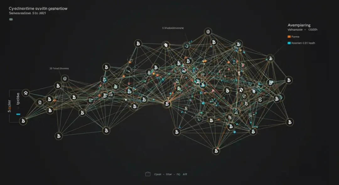 Red de interconexión entre criptomercados y finanzas tradicionales