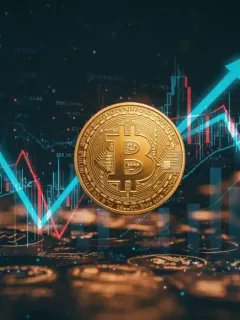 Gráfico digital mostrando la resiliencia del mercado cripto en EE. UU. frente a una posible recesión económica en 2026.